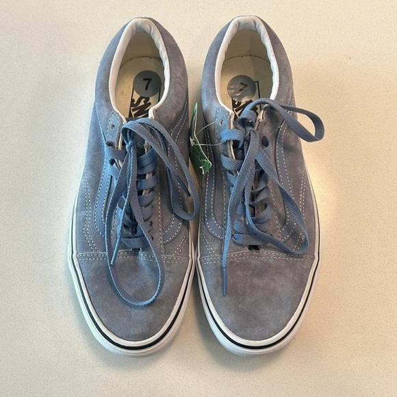 Vans Old Skool HEIQ Eco Dry Dupont Shoe Light Blue - Picture 1 of 8